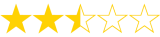 2 and a half stars
